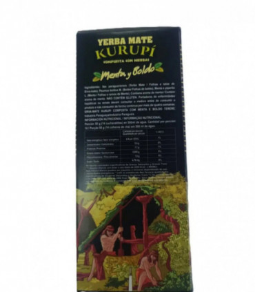 foto de Yerba mate menta y boldo Kurupi