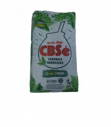 Yerba mate cbse hierbas serranas 500 g