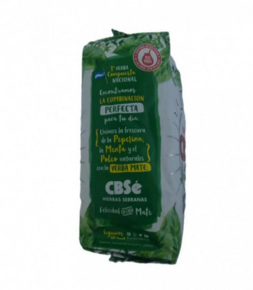 Yerba mate cbse hierbas serranas 500 g