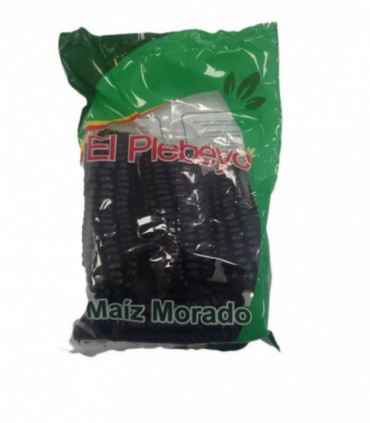 Maiz morado el plebeyo 500g en mazorca