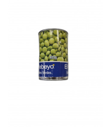 Gandul Verde El Plebeyo 425ml - Gandules en Conserva para Arroz
