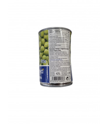 Gandul Verde El Plebeyo 425ml - Gandules en Conserva para Arroz